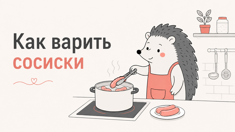 Как варить сосиски