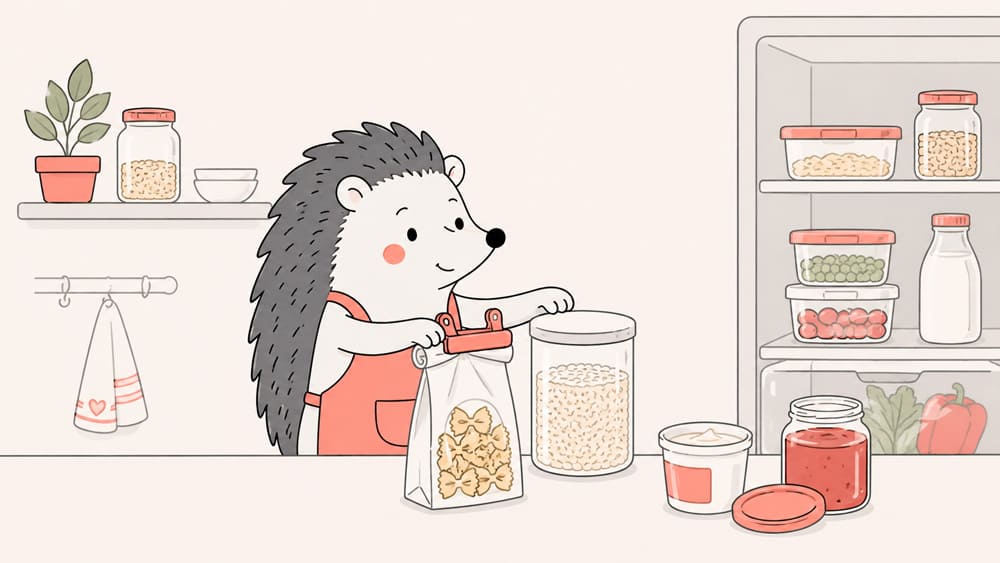 Как хранить открытые продукты